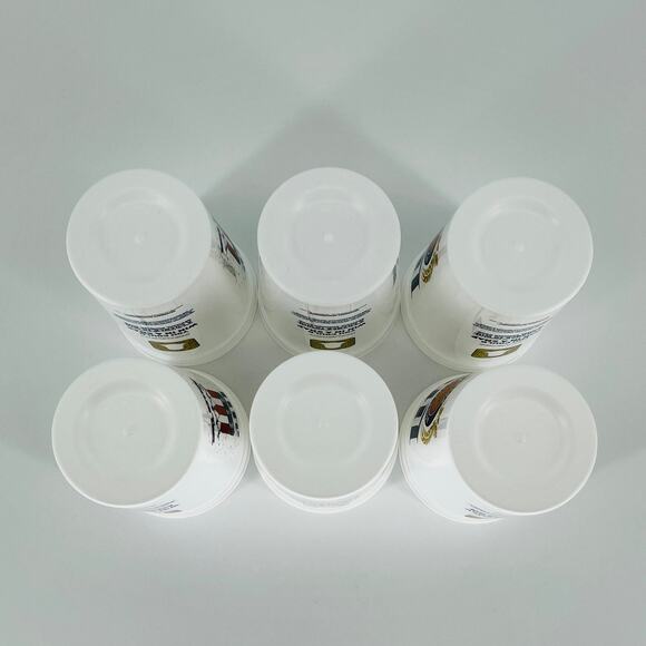 SIX Reusable White Miller Lite Miller Time American Flag Plastic Cups - NWT - Picture 11 of 12